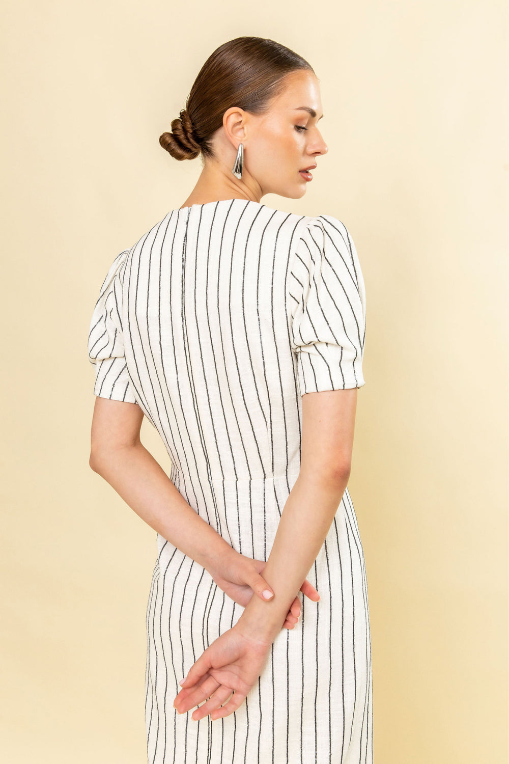 The Pinstripe Rodeo Dress